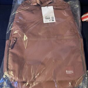 Lululemon Double-Zipped Backpack in Color Spiced Chai